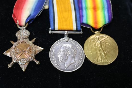 Two WWI Thornton family medal groups and other medals
